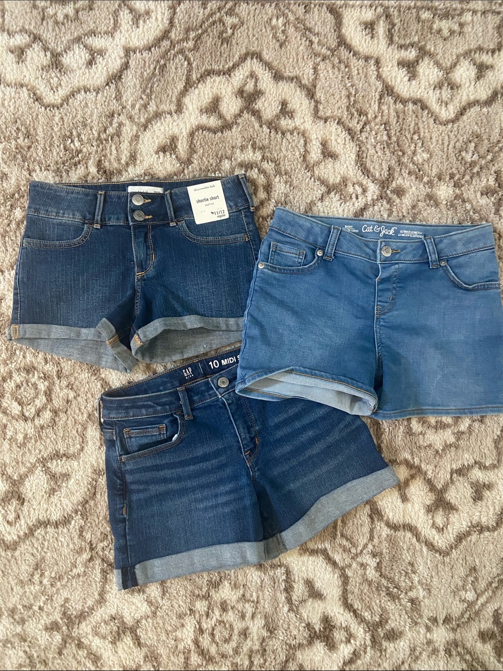 Girls Jean Shorts Bundle